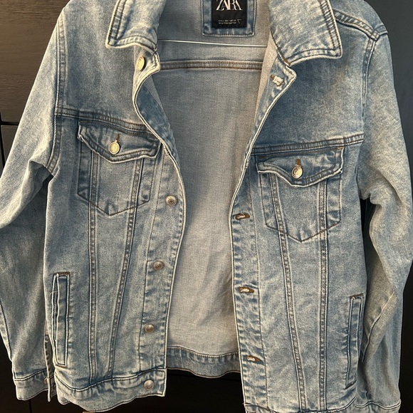Zara Jackets & Blazers - Zara Blue Denim Jacket